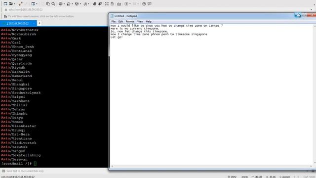 How to configure time zone on CentOS 7 step by step смотреть онлайн