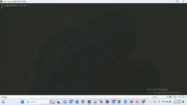 How to check CPU Usages Percentage in server. #centos7 #centos8 #shortvideo смотреть онлайн