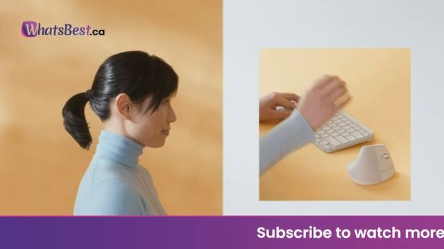 Logitech Lift Vertical Ergonomic Mouse Review | WhatsBest.Ca смотреть онлайн
