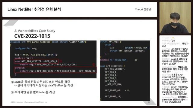 [OpenTRS 2022 #3] Linux Netfilter 취약점 유형 분석 смотреть онлайн
