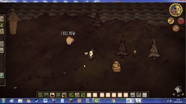 Just Don't Starve EP1 Nights 1-3 смотреть онлайн