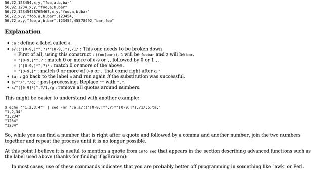 Unix & Linux: Remove only the commas present within the double quotes (4 Solutions!!) смотреть онлайн