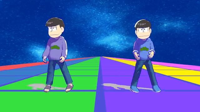 MMDおそ松さん　bad apple!!～色松～ смотреть онлайн