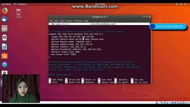 Konfigurasi DHCP SERVER di Ubuntu 18.04 смотреть онлайн