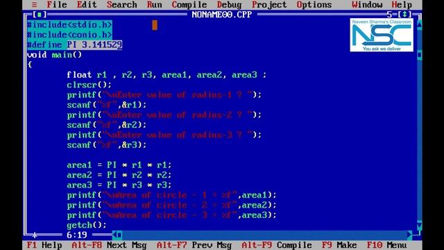 DEFINING SYMBOLIC CONSTANTS | C PROGRAMMING TUTORIAL FOR BEGINNERS IN HINDI - 18 | смотреть онлайн