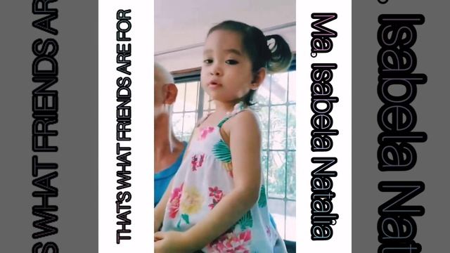 Singing That's What Friends Are For - SAAB @ 32 months old | Franchesca Llanes смотреть онлайн