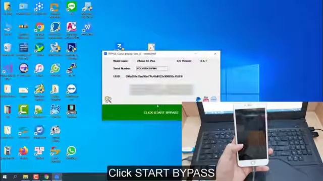 [Windows] FREE icloud bypass tool v3 untethered auto block Update OTA - Erase all data & settings смотреть онлайн