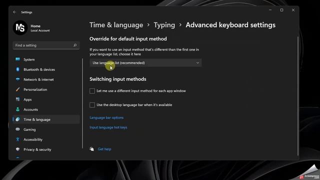 How to Change the Keyboard Shortcut for Switching Keyboard Language in Windows 11 смотреть онлайн