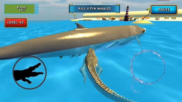 Crocodile Simulator Beach Hunt | Android Gameplay #8 смотреть онлайн