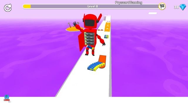 Battery Run - Gameplay Walkthrough Part 1 All Levels 1-14 (Android,iOS) смотреть онлайн