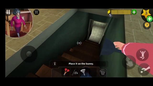 Scary Teacher 3D Miss T THAT'S NOT BUNNY  Walkthrough ( IOS Android)