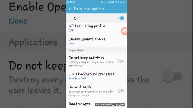 Developer options setting смотреть онлайн