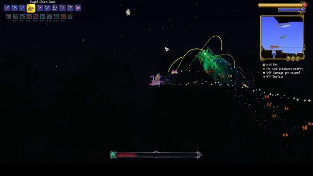 Terraria - [1.4.0.5] How to Duke Fishron Enraged No Damage смотреть онлайн
