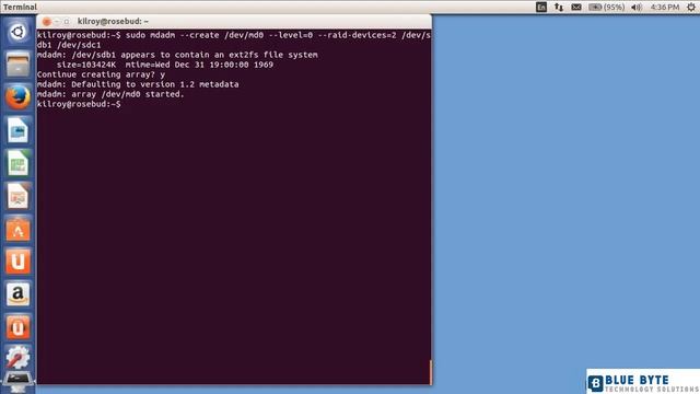 LEARNING UBUNTU LINUX - 065 - Disk Management - RAID смотреть онлайн