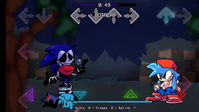sonic.exe restored Android port by @TeamSanityFNF lord x week remastered y dos weeks nuevas смотреть онлайн