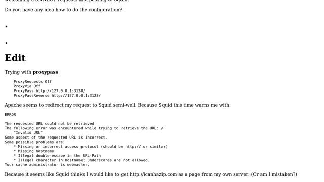 Unix & Linux: Squid behind Apache 2.4 смотреть онлайн