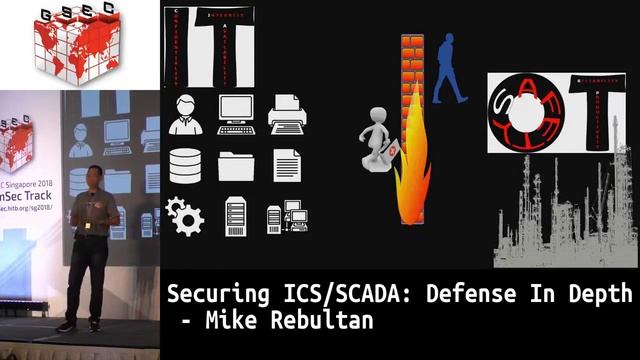 COMMSEC Securing ICS SCADA Defense In Depth Mike Rebultan смотреть онлайн