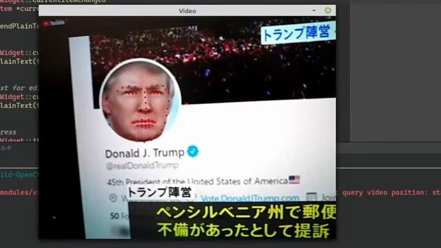 Qt と OpenCV で顔認識してみた Facial Landmark Detection Using Qt and OpenCV. смотреть онлайн