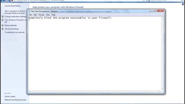 Block or allow Applications from Accessing the Internet with Windows Firewall [HINDI] смотреть онлайн