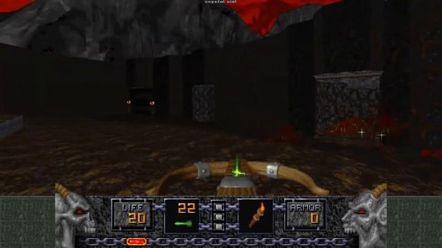 Прохождение Heretic Эпизод 2: Hell’s Maw level 1The Crater смотреть онлайн