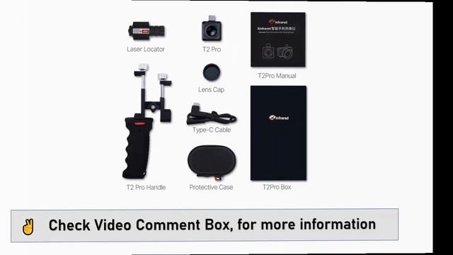 InfiRay T2 Pro Thermal Camera For IPhone & Android Phone Infrared Thermal Imager
