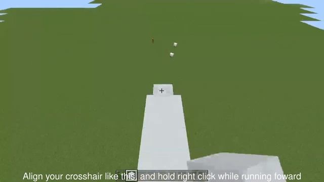 How to jump bridge in minecraft bedrock edition! смотреть онлайн