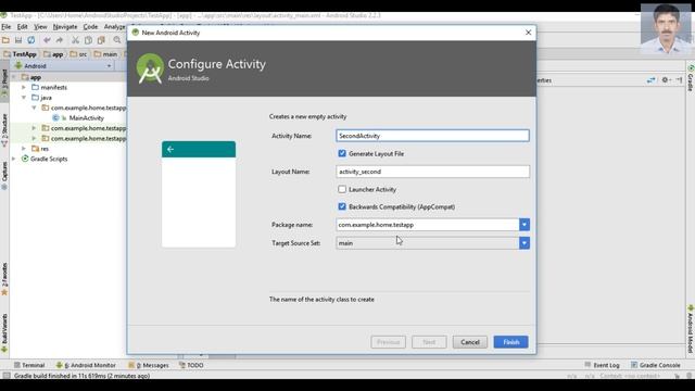 Android Studio Tutorial (Malayalam) - 06 - Create an Activity in Single Step смотреть онлайн