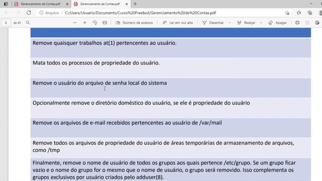 Manual Freebsd - Contas de Usuario смотреть онлайн