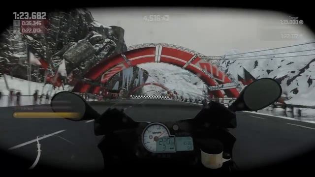 DRIVECLUB Bike helmet view practice смотреть онлайн