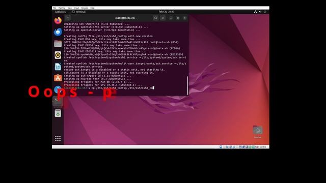 Install ssh server on ubuntu 22.04 смотреть онлайн