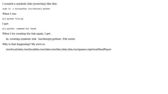 Unix & Linux: Executable symbolic link results in "command not found" (2 Solutions!!) смотреть онлайн