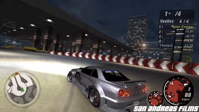 NFS: Underground 2- Capítulo 92- Todos los Calles X en el Centro V4- En Español (Sin Comentario) смотреть онлайн