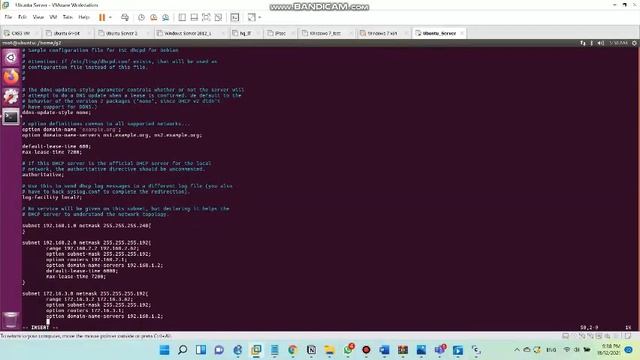 DHCP Server Configuration in Ubuntu смотреть онлайн
