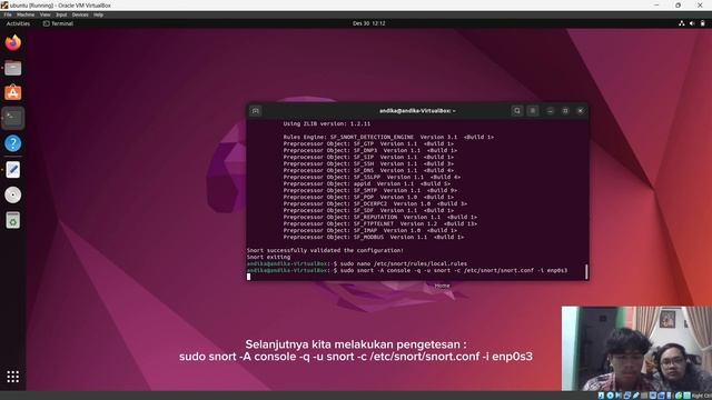 KONFIGURASI ALERT PADA SNORT MENGGUNAKAN UBUNTU DAN KALI LINUX смотреть онлайн