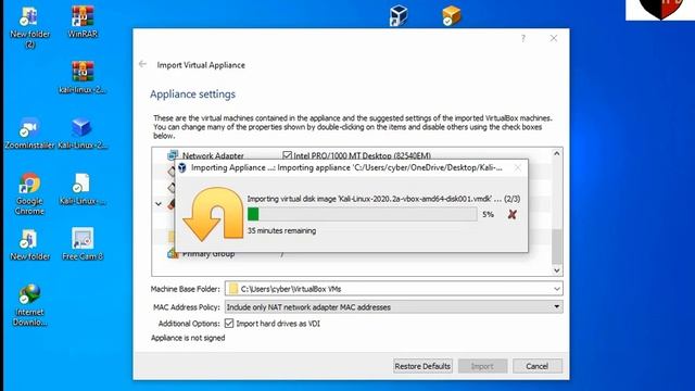How To Download And Install Kali Linux 2020.2 In Virtual Box L CYBER HEROES OF BANGLADESH L 2020/21