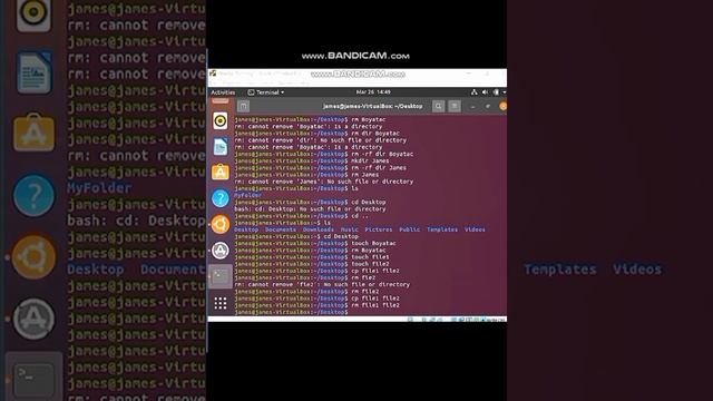 Activity 2 UBUNTU TERMINAL EXPLORATION (Boyatac&Sobrepeña) смотреть онлайн