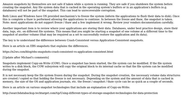 DevOps & SysAdmins: AWS EBS snapshot. Does FileSystem consistency REALLY required? (2 Solutions!!) смотреть онлайн