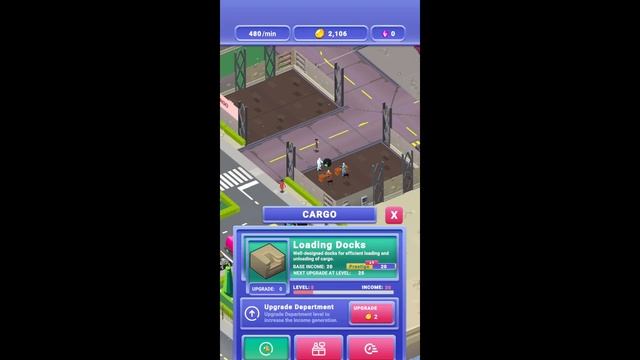 Idle Mega Harbor Tycoon gameplay (Android, iOs) смотреть онлайн