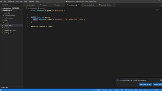 Chat App using MERN stack | Part 2| Creating routes, Introduction to Mongoose. смотреть онлайн