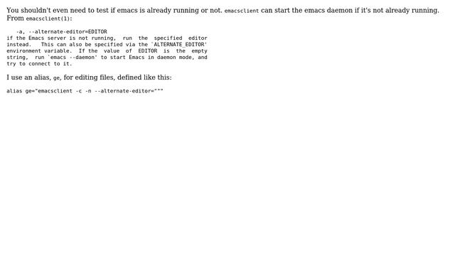 Unix & Linux: How can I run the emacs daemon only when needed? (4 Solutions!!) смотреть онлайн