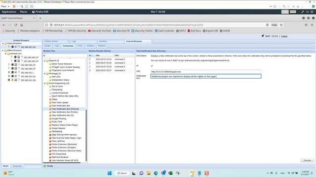 Hacking window 11 by fake notification update and Beef framework ฿ Metasploit framework смотреть онлайн