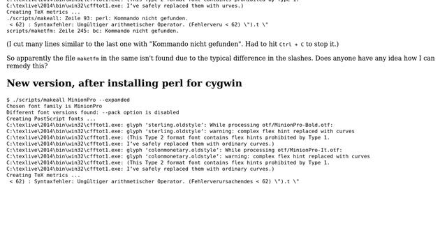 Unix & Linux: File not found (cygwin on Windows) смотреть онлайн