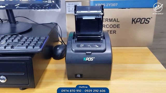 Hướng dẫn sử dụng máy in hóa đơn KiotViet Kpos Zy307 | Hỗ Trợ Quản Lý смотреть онлайн
