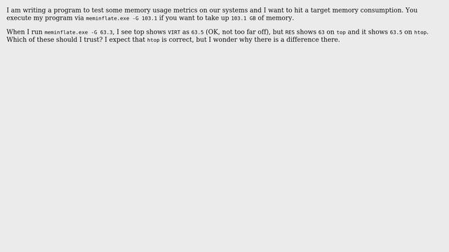 Should I trust htop or top when it comes to RES memory? смотреть онлайн