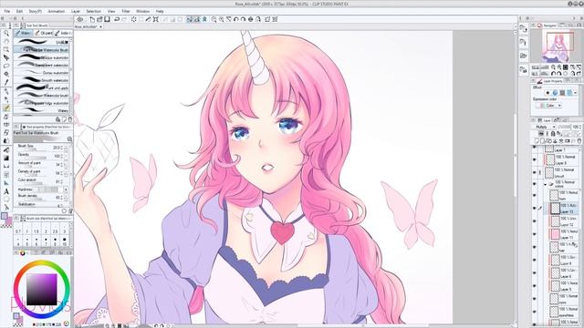 Glass Apple (Collab) ★ Speedpaint смотреть онлайн