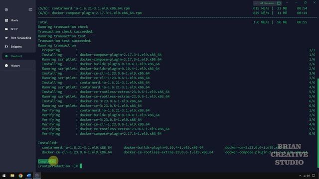 Install Docker 23.0.6 di Centos Stream 9 смотреть онлайн