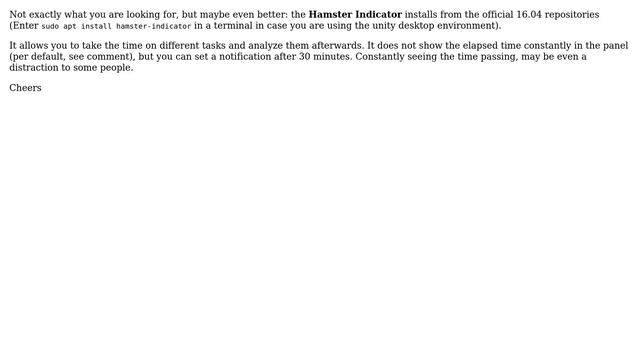 Ubuntu: Is there a stopwatch app available that shows the time on the sidebar? (2 Solutions!!) смотреть онлайн