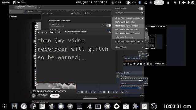 How to make your screen desaturated (Fedora Linux Wayland) смотреть онлайн