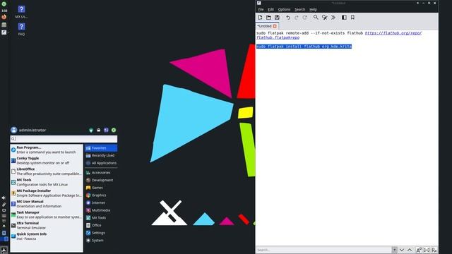 How to install Krita on MX Linux 21.3 смотреть онлайн