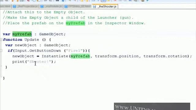 UNITY3d FPS Secrets - Lesson - 4 смотреть онлайн